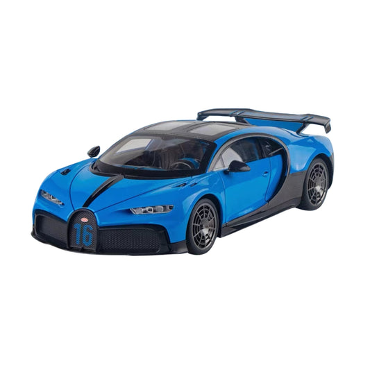 BUGATTI CHIRON SUPER SPORT BLUE DIECAST MODEL