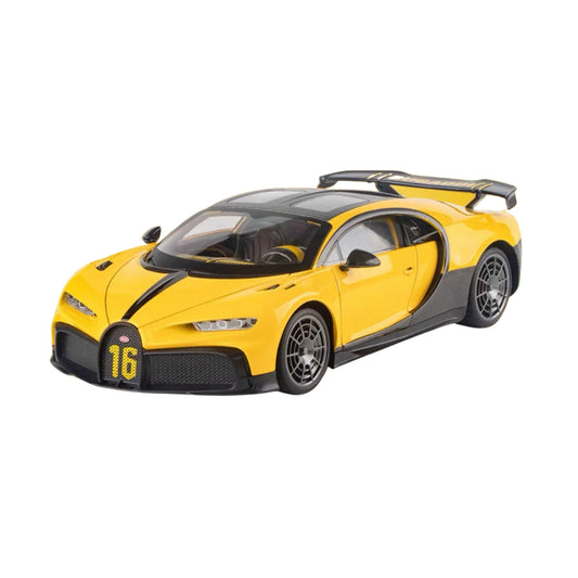 BUGATTI CHIRON SUPER SPORT YELLOW DIECAST MODEL