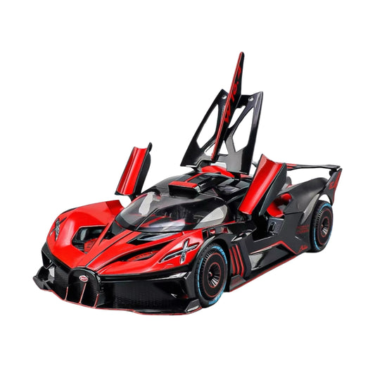 BUGATTI BOLIDE RED DIECAST MODEL