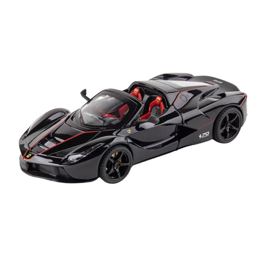 FERRARI RAFA BLACK OPEN TOP DIECAST MODEL