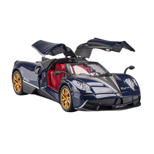 PAGANI HUAYRA ROADSTER BC BLUE DIECAST MODEL