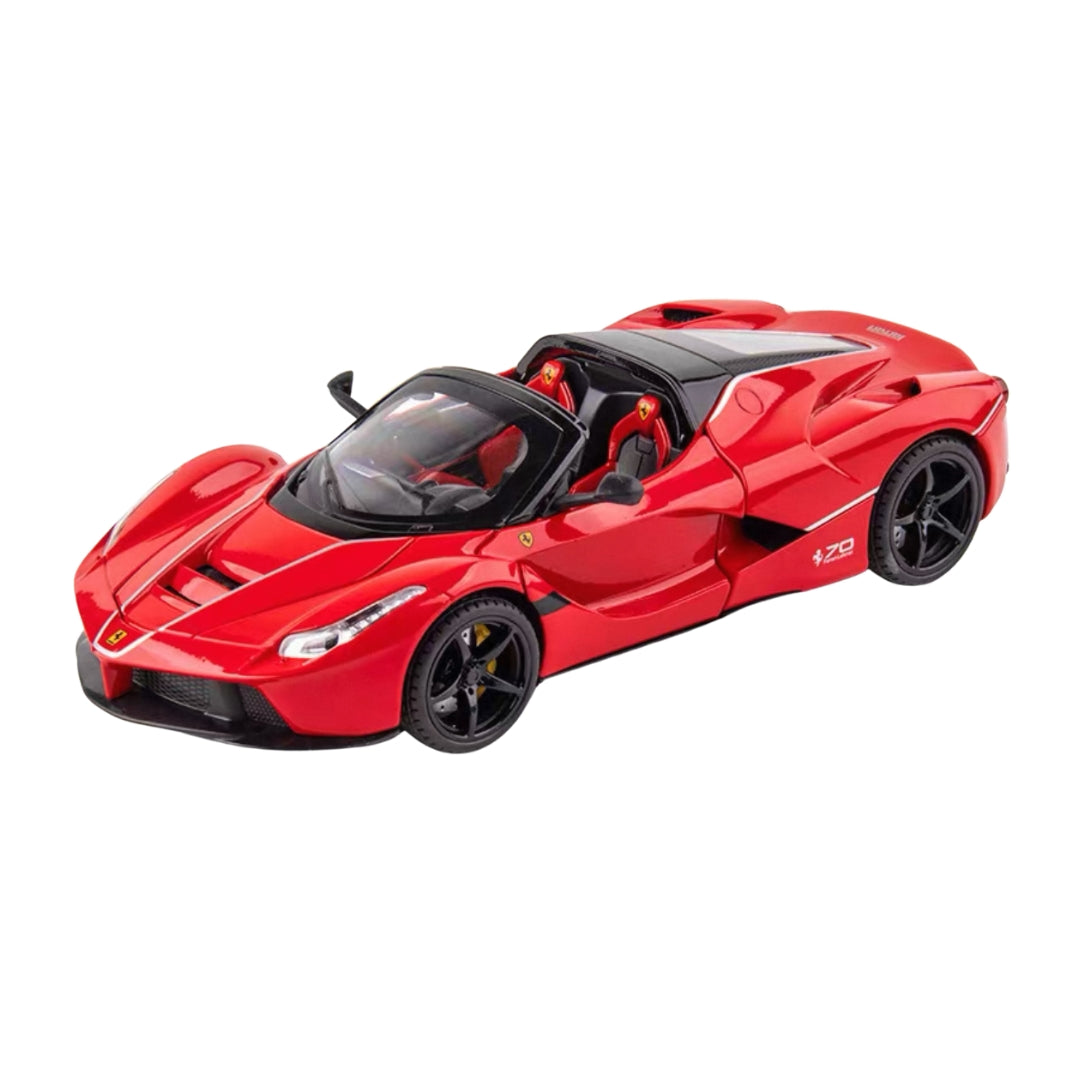 FERRARI RAFA RED OPEN TOP DIECAST MODEL