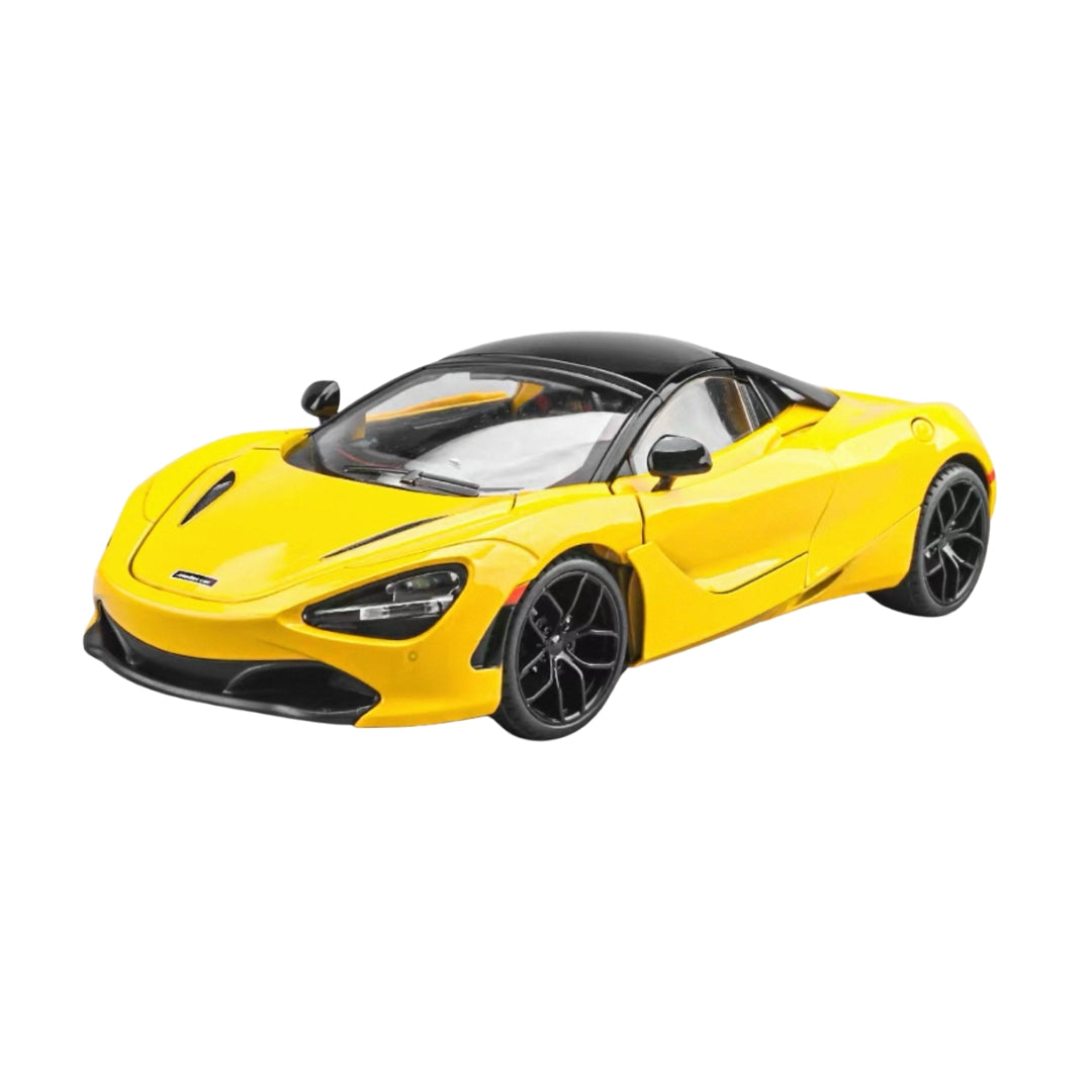 MCLAREN 720S YELLOW DIECAST MODEL