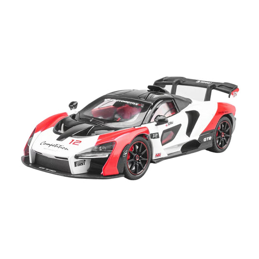 MCLAREN SENNA GTR WHITE DIECAST MODEL