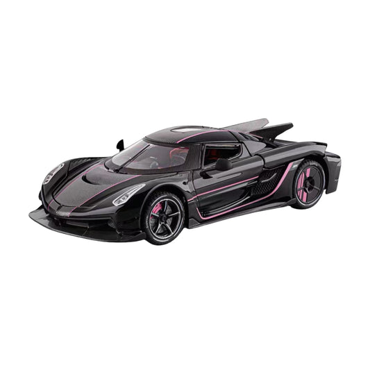 KOENIGSEGG JESKO BLACK DIECAST MODEL