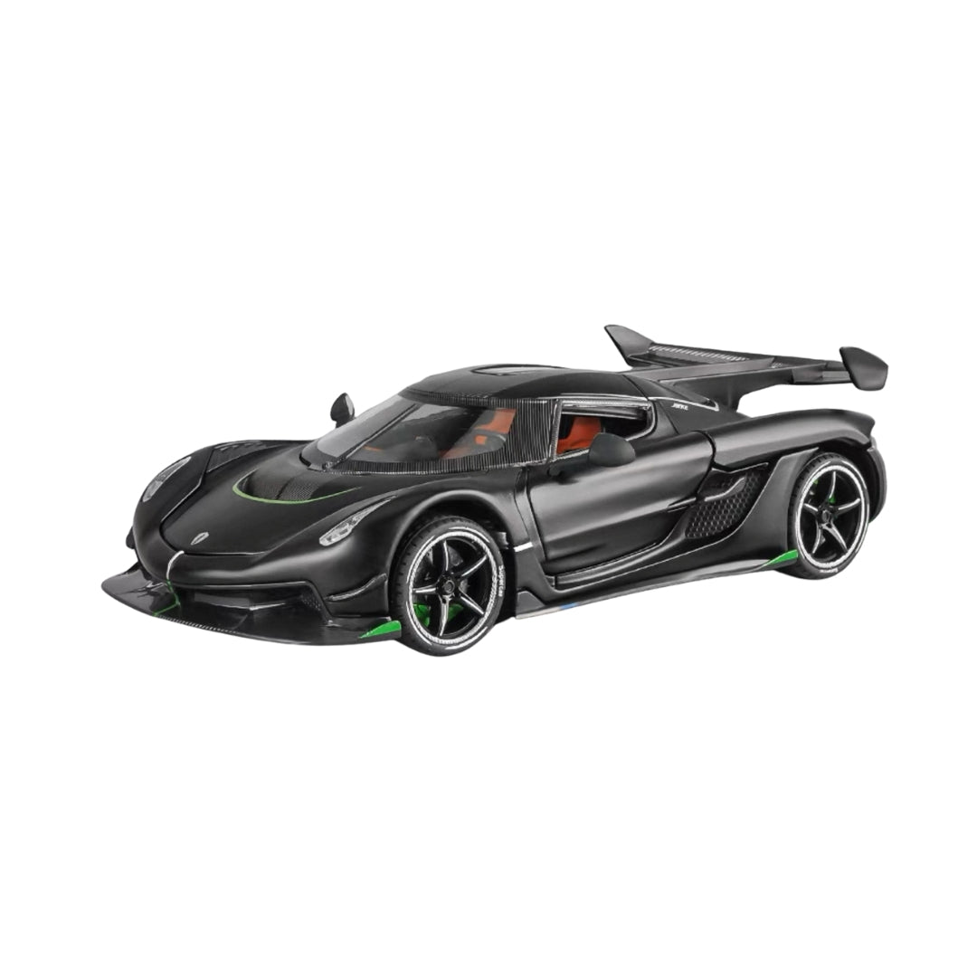 KOENIGSEGG JESKO BLACK DIECAST MODEL