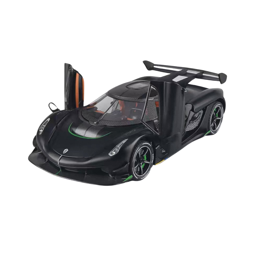 KOENIGSEGG JESKO BLACK DIECAST MODEL