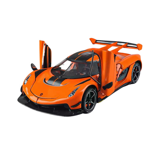 KOENIGSEGG JESKO ORANGE DIECAST MODEL