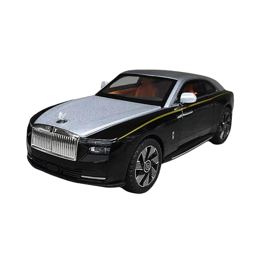 ROLLS-ROYCE SPECTRE BLACK SILVER DIECAST MODEL
