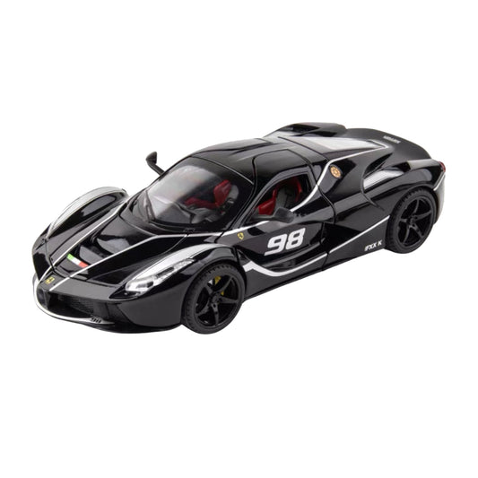 FERRARI FXX K BLACK DIECAST MODEL