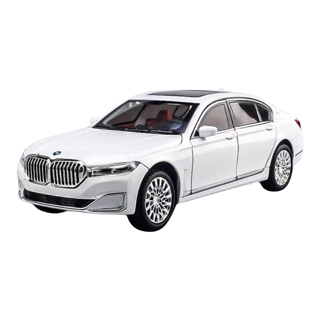 BMW 7 SERIES WHITE DIECAST MODEL