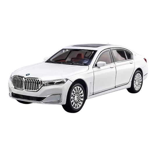 BMW 7 SERIES WHITE DIECAST MODEL