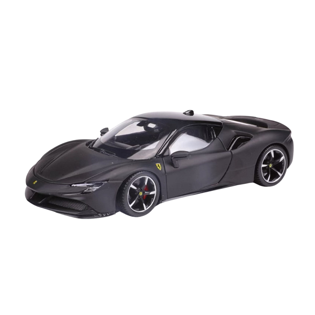 FERRARI SF90 STRADALE BLACK DIECAST MODEL
