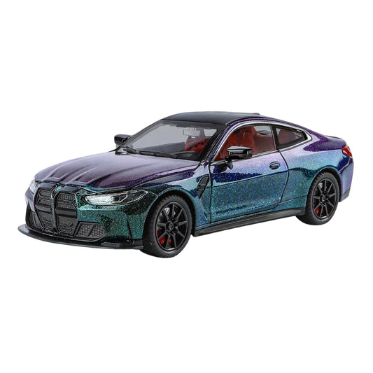 BMW M4 COUPE GALAXY PURPLE DIECAST MODEL