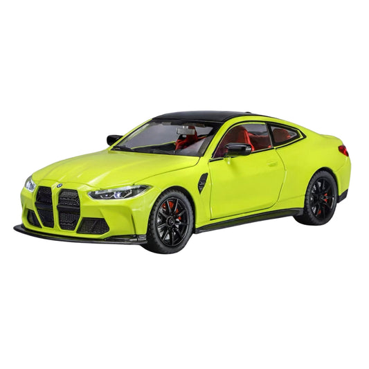 BMW M4 COUPE GREEN DIECAST MODEL