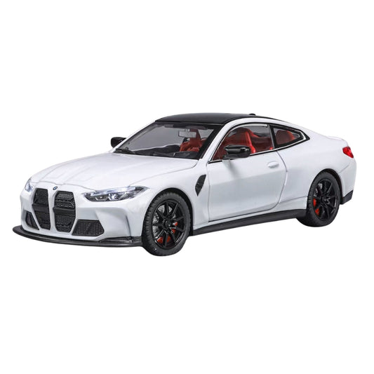 BMW M4 COUPE WHITE DIECAST MODEL