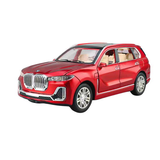 BMW X7 RED DIECAST MODEL