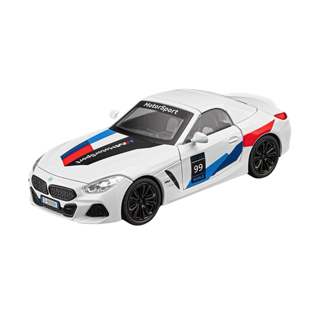 BMW Z4 ROADSTER WHITE DIECAST MODEL