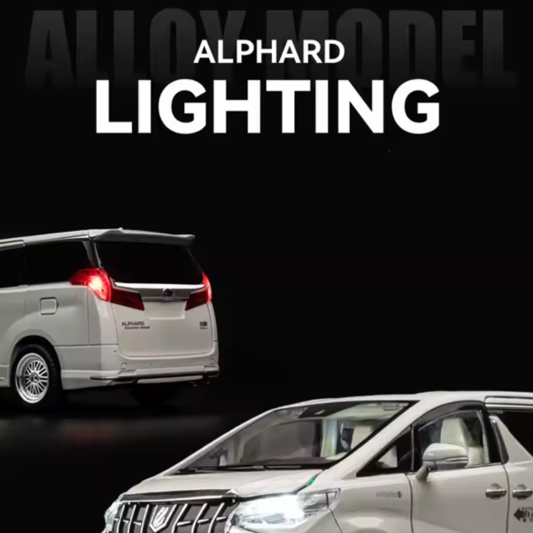 ALPHARD WHITE SUNROOF DIECAST MODEL