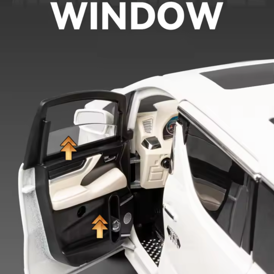 ALPHARD WHITE SUNROOF DIECAST MODEL