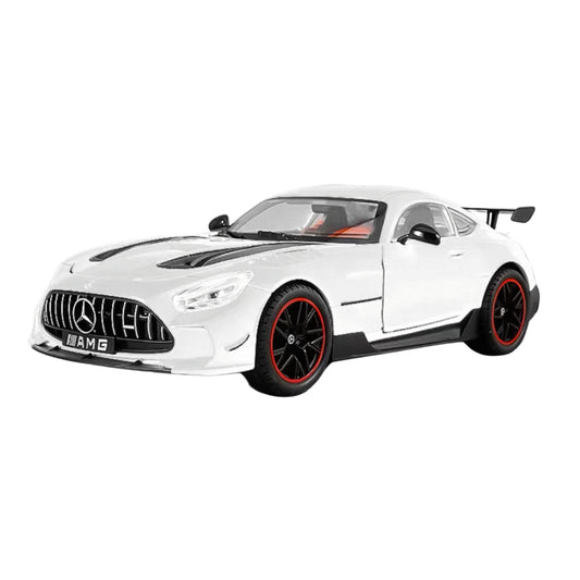 MERCEDES-AMG GT WHITE DIECAST MODEL