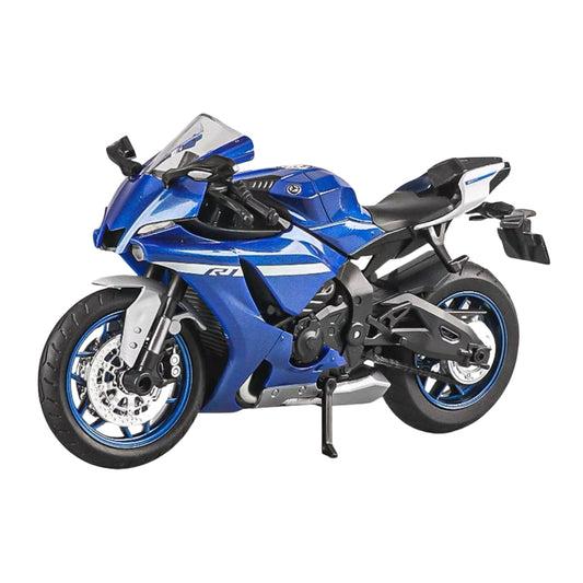 YAMAHA YZF-R1 BLUE DIECAST MODEL
