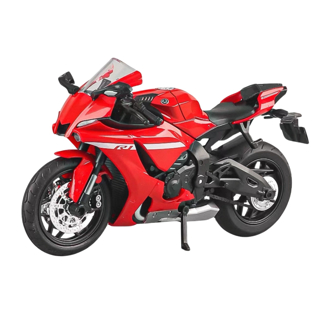 YAMAHA YZF-R1 RED DIECAST MODEL
