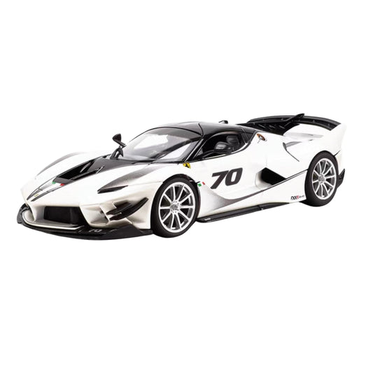 FERRARI FXX K EVO WHITE DIECAST MODEL