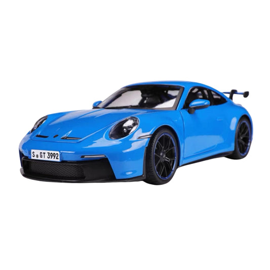 PORSCHE 911 GT3 BLUE DIECAST MODEL