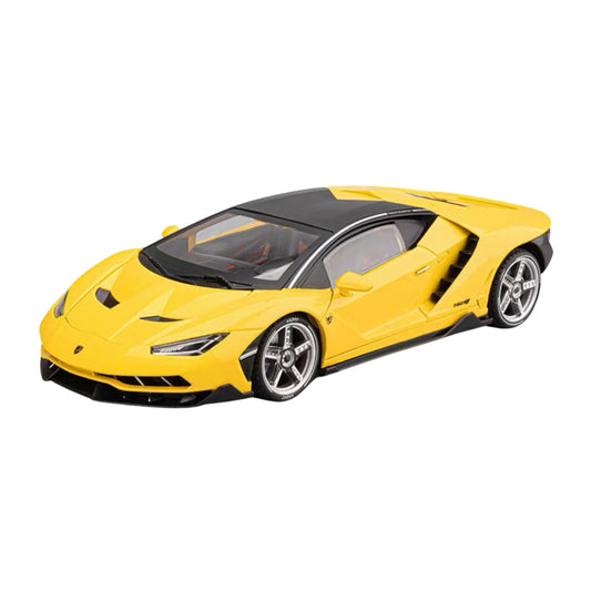LAMBORGHINI CENTENARIO YELLOW DIECAST MODEL