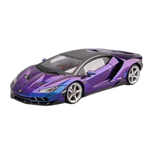 LAMBORGHINI CENTENARIO PURPLE DIECAST MODEL