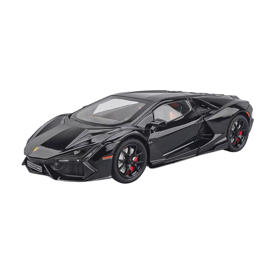 LAMBORGHINI REVUELTO BLACK DIECAST MODEL