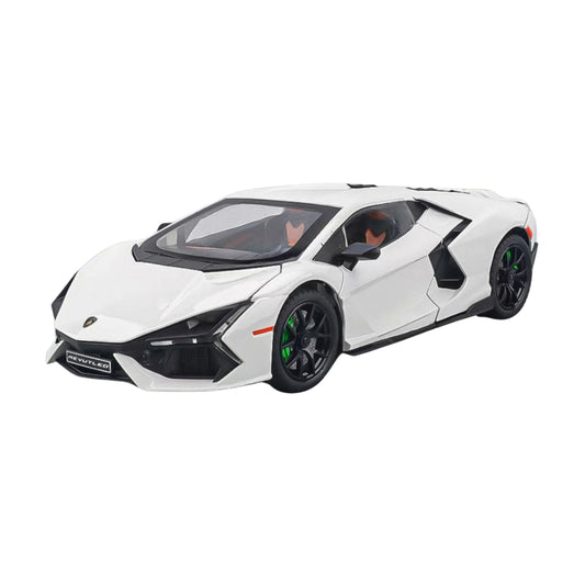 LAMBORGHINI REVUELTO WHITE DIECAST MODEL