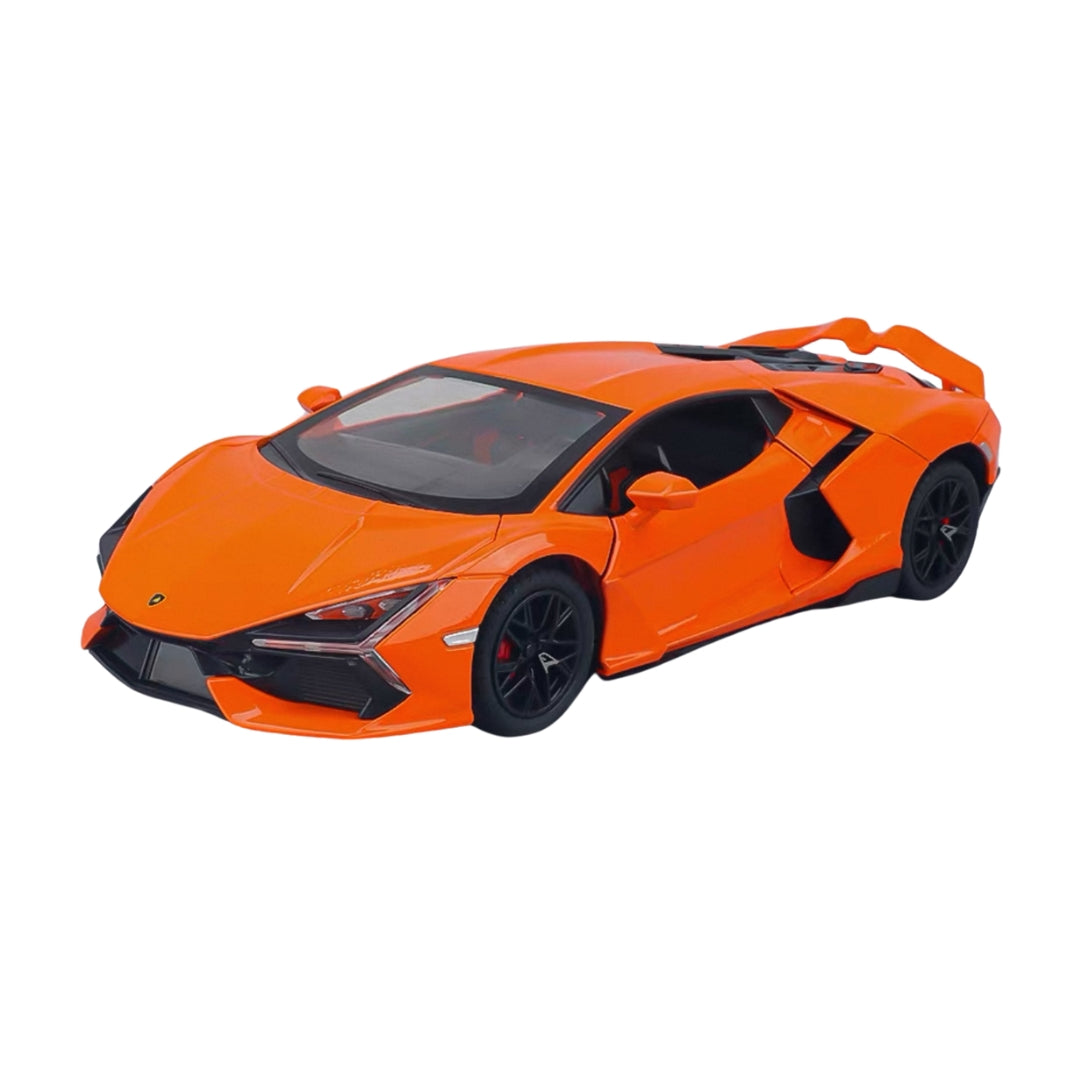 LAMBORGHINI REVUELTO ORANGE DIECAST MODEL