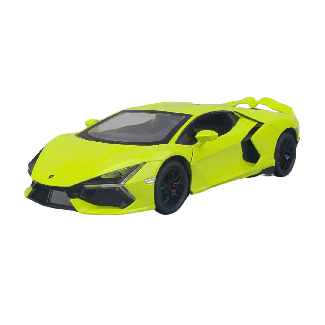 LAMBORGHINI REVUELTO GREEN DIECAST MODEL