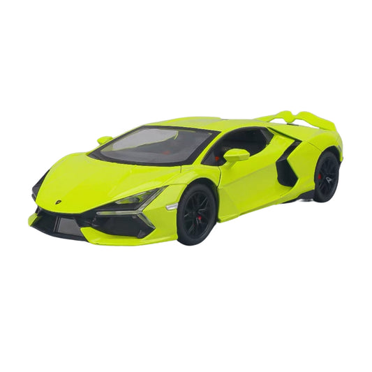 LAMBORGHINI REVUELTO GREEN DIECAST MODEL
