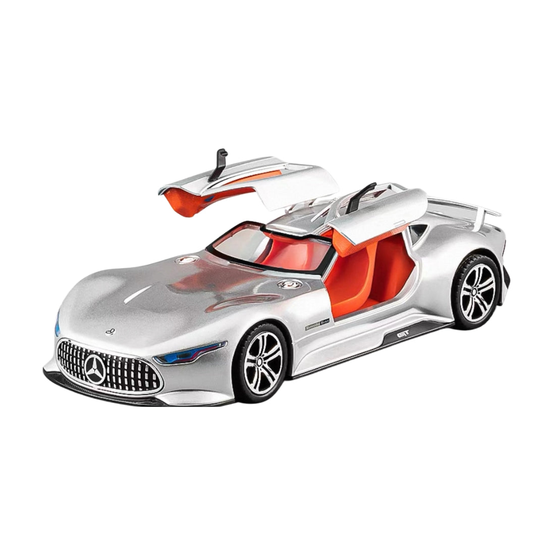 MERCEDES AMG VISION GRAN TURISMO WHITE DIECAST MODEL