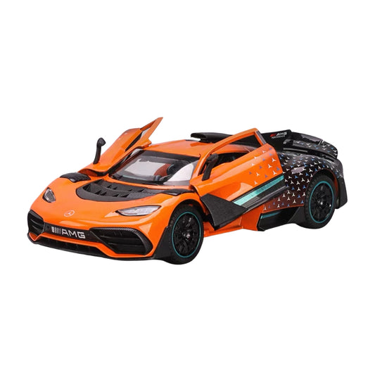 MERCEDES-AMG ONE ORANGE DIECAST MODEL