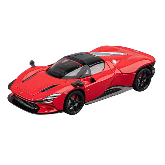 FERRARI DAYTONA SP3 RED DIECAST MODEL