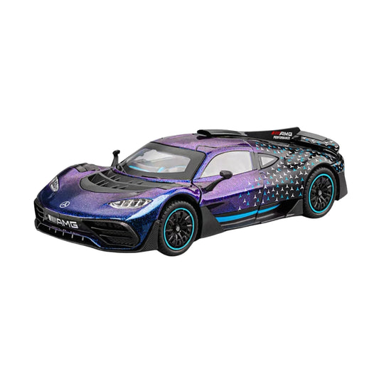 MERCEDES-AMG ONE PURPLE DIECAST MODEL